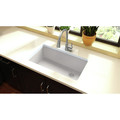 Elkay ELGU13322WH0 Quartz Classic 33 in. x 18-3/4 in. x 9-1/2 in., Single Bowl Undermount Sink (White) image number 2