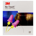 Ear Plugs | 3M P2001 No-Touch 29 dB NRR Corded Push-to-Fit Single-Use Earplugs - Purple/Yellow (100/Box) image number 4