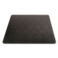 Office Jansan | Deflecto CM21242BLK Economat 45 in. x 53 in. All Day Use Chair Mat For Hard Floors - Black image number 1