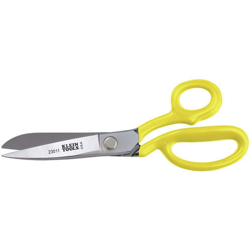 Scissors | Klein Tools 23011 11-1/4 in. Bent Trimmer with Extended Handle for Leverage image number 0