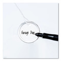 Office Jansan | Avery 14313 1.25 in. dia. Heavyweight Stock Metal Rim Tags - White (500/Box) image number 1
