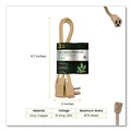 Office Electronics & Batteries | GoGreen Power GG-25603-4 3 ft. 15 Amps Appliance Cords - Beige (4/Pack) image number 1