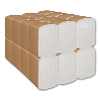 Scott 13 in. x 12 in. 1-Ply Full-Fold Dispenser Napkins - White (6000/Carton)