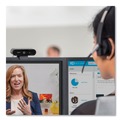Office Electronics & Batteries | Logitech 960-001105 BRIO Ultra HD 1080p WebCam - Black image number 2