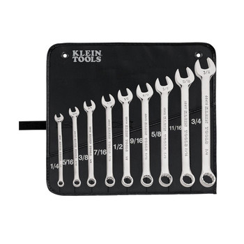 Klein Tools 9-Piece Combination Wrench Set