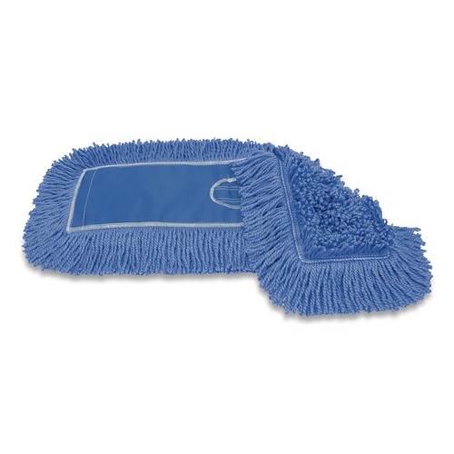 Mops | Nexstep Commercial Products 94072 MaxiTwist Microfiber Dust Mops, Microfiber, 24-in x 5-in, Blue image number 0