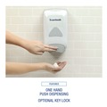 Skin Care & Personal Hygiene | Boardwalk 6754-06-GCE00VL 6.1 in. x 10.6 in. x 5.1 in. 1250 mL Soap Dispenser - Gray image number 7