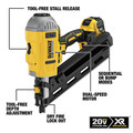 Framing Nailers | Dewalt DCN692M1 20V MAX XR Brushless Lithium-Ion Cordless 30 Degree Paper Collated Framing Nailer Kit (4 Ah) image number 9