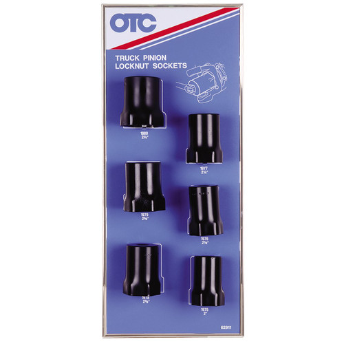 Socket Sets | OTC Tools & Equipment 9814 6-Piece 3 in. Drive 6-Point Truck Pinion Socket Set image number 0