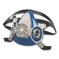 Respirators | MSA 815692 Advantage 200 LS Respirator with 2-Piece Neckstrap - Medium, Blue image number 1