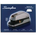 Office Jansan | Swingline S7048208A 20-Sheet Capacity Optima 20 Electric Stapler - Silver image number 3