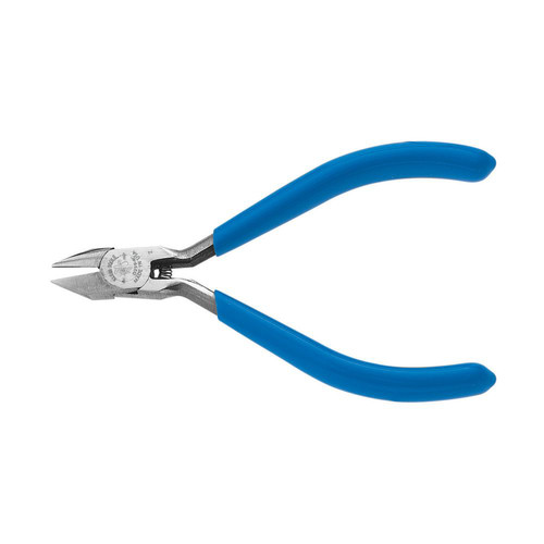 Pliers | Klein Tools D259-4C 4 in. Extra-Narrow Jaw Pointed Nose Diagonal Cutting Pliers image number 0
