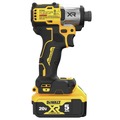 Impact Drivers | Dewalt DCF845P1 20V MAX XR Brushless Lithium-Ion 1/4 in. Cordless 3-Speed Impact Driver Kit (5 Ah) image number 5
