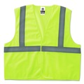 Safety Vests | Ergodyne 20973 GloWear 8205HL Type R Class 2 Super Econo Mesh Safety Vest - Small/Medium/Lime image number 0
