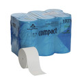 Toilet Paper | Georgia Pacific Professional 19378 Coreless Septic-Safe 2-Ply Bath Tissue - White (1500 Sheets/Roll, 18 Rolls/Carton) image number 3