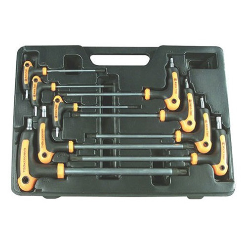 Wrenches | Astro Pneumatic 1023 9-Piece T-4 Handle Tamper Star & Star Key Wrench Set image number 0