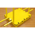 Dollies | Saw Trax YSD 1,000 lb. Capacity Yel-Low Safety Dolly image number 1