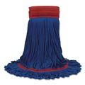 Mops | Nexstep Commercial Products 97207 MaxiPlus Microfiber Loop-End Mop, Microfiber, 24 oz, Blue image number 0