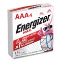 Office Electronics & Batteries | Energizer E92PK MAX 1.5 Volts AAA Alkaline Batteries (4/Pack) image number 0