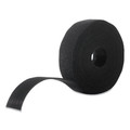 Office & Office Supplies | Velcro 90340 ONE-WRAP 0.75 in. x 12 in. Pre-Cut Standard Ties - Black (1-Roll) image number 1