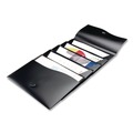 Office Jansan | Avery 73517 5 Sections Cord/Hook Closure Slide and View Expanding File - Letter, Black image number 1
