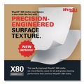 Percentage Off | WypAll 41044 11.1 in. x 16.8 in. BRAG Box HYDROKNIT X80 Cloths - White (160/Carton) image number 4