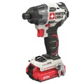 Impact Drivers | Porter-Cable PCCK647LBPCC650B-BNDL 20V MAX Lithium-Ion Cordless Jigsaw and 20V MAX Brushless Lithium-Ion Cordless Impact Driver Kit with 2 Batteries (1.5 Ah) Bundle image number 6