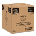 Food Trays, Containers, and Lids | Dart C32SB 5 in. x 5 in. x 1.49 in. 32 oz. Plastic Bowls - Square Clear (252/Carton) image number 1