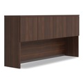 Office Filing Cabinets & Shelves | Alera AE1NNN-E723616P HRG 72 in. x 16 in. x 36 in. 4-Compartment Seville Hutch with Doors - Mahogany image number 0