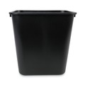 Trash & Waste Bins | Boardwalk 3485202 28 qt. Plastic Soft-Sided Wastebasket - Black image number 1