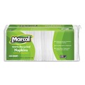 Paper Towels and Napkins | Marcal 6506 1-Ply 11.4 in. x 12.5 in. 100% Recycled Lunch Napkins - White (400/Pack) image number 0