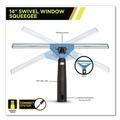 Cleaning Tools | Gritt Commercial GRI1306F143PK Pro Window Washing Kit with Swivel Squeegee and 6 ft Telescopic Pole, 14-in Wide Blade, 3/Kit image number 4