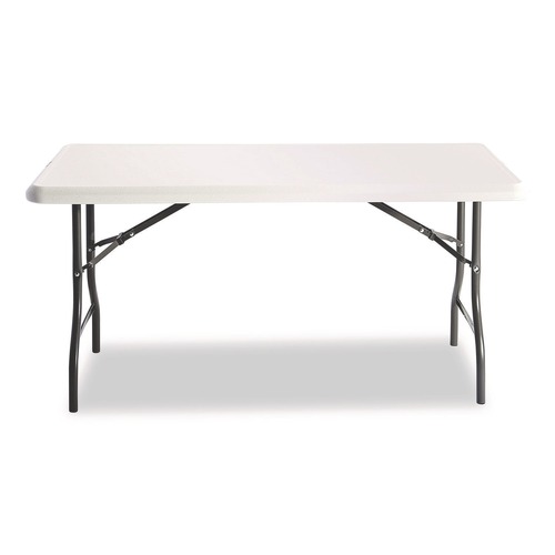  | Iceberg 65213 60 in. x 30 in. x 29 in. IndestrucTable Industrial Rectangular Folding Table - Platinum image number 0