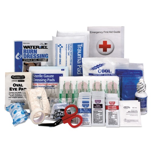 First Aid | First Aid Only 90583 ANSI 2015 Compliant Class A First Aid Kit Refill for 25 People (89-Piece) image number 0