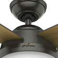 Ceiling Fans | Hunter 59446 52 in. Dempsey with Light Noble Bronze Ceiling Fan with Light and Handheld Remote image number 4
