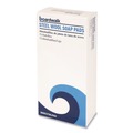 Cleaning Cloths | Boardwalk 96130-M-BWK 3 in. x 2.5 in. Steel Wool Soap Pads - Blue (12/Carton) image number 5