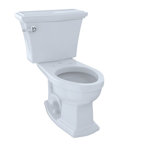 Fixtures | TOTO CST784EF#01 Eco Clayton Two-Piece Elongated 1.28 GPF Toilet (Cotton White) image number 0