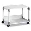 Utility Carts | Durable 371010 System 48 23.6 in. x 18.7 in. x 17 in. 2 Shelves Metal Multi-Function Trolley - Gray image number 0