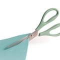 Office & Office Supplies | U Brands 6607U01-24 U-Eco 9.45 in. Long 3 in. Cut Length Scissors - Straight Assorted Color Handles (3/Pack) image number 4
