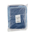 Office Jansan | Boardwalk BWK1124 24 in. x 5 in. Cotton/Synthetic Fiber Looped-End Mop Head - Blue image number 1
