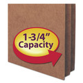 File Folders | Smead 73800 1.75 in. Expansion Letter Size Redrope Drop Front File Pockets (50/Box) image number 7