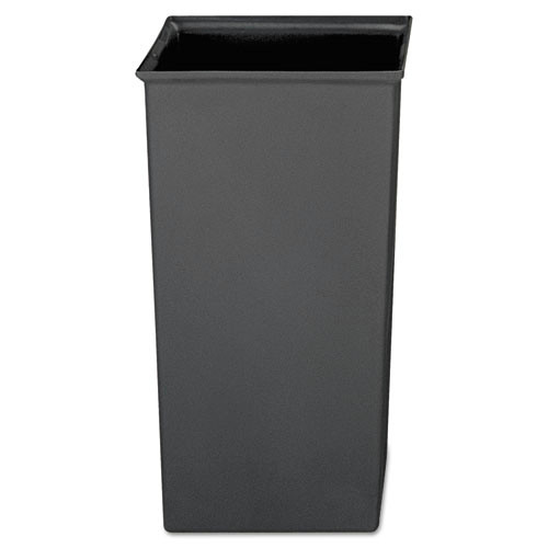Trash & Waste Bins | Rubbermaid Commercial FG356600GRAY 24.67 gal. Plastic Square Rigid Liners - Gray image number 0