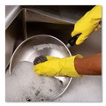Sponges & Scrubbers | Boardwalk 84BWK SS 2-1/2 in. x 2-3/4 in. Stainless Steel Scrubber - Steel Gray (12/Carton) image number 5