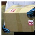 Disposable Gloves | Ansell 40227 240 mm Length G40 Nitrile Coated Gloves - Large/Size 9, Blue (12/Pack) image number 5