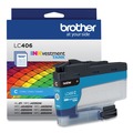Bulk Savings Pricing 1 | Brother LC406CS LC406CS INKvestment 1,500 Page-Yield Ink - Cyan image number 0