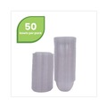 Office Jansan | Eco-Products EP-SB18 5.5 in. x 2.3 in. 18 oz. Renewable and Compostable Plastic Containers - Clear (150/Carton) image number 10