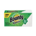 Tabletop and Serveware | Bounty 96595 12-1/10 in. x 12 in. 1-Ply Quilted Napkins - White (8/Carton) image number 1