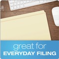 Office Jansan | Pendaflex 752EE Letter Size 0.75 in. Expansion Straight Tabs File Folders - Manila (100/Box) image number 3