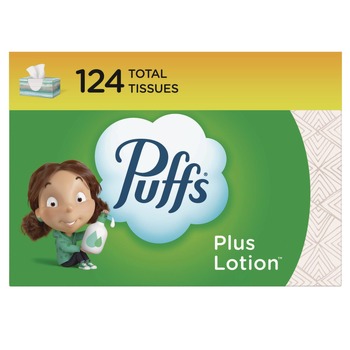 Puffs 2-Ply Plus Lotion Facial Tissue - White (24 Boxes/Carton)