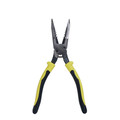 Pliers | Klein Tools J206-8C All-Purpose Spring Loaded Long Nose Pliers image number 4